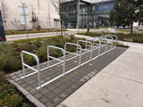 MOBIL Anlehnbügel für Fahrräder - mobile und frei konfigurierbare Fahrradständer