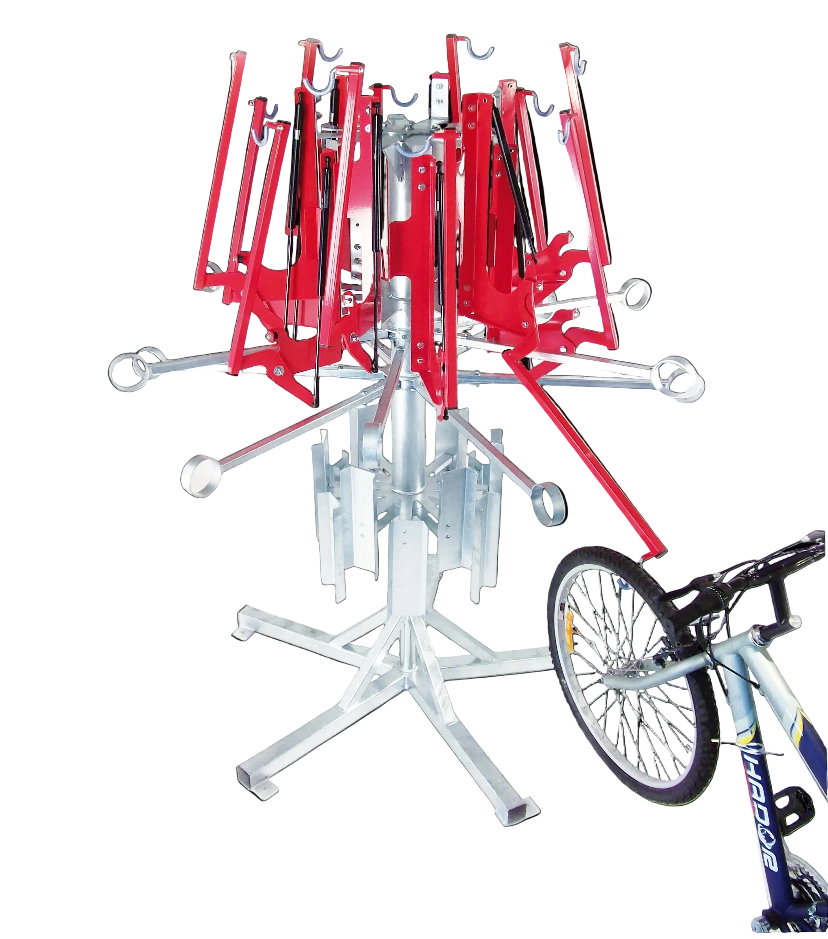 roller fahrradständer parken KARUSSELL Fahrradständer mit 12 Stellplätzen für vertikales Parken von – Rollerstop Rollerständer