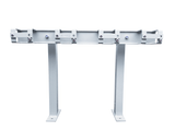 4 Stellplätze für Tretroller mit Bodenstehern