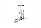 CLEDO - scooter and bicycle stand with any number of lockable parking spaces for e-scooters, kick scooters and bicycles