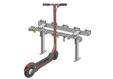 10 Stellplätze für e-Scooter und Tretroller mit T-Bodenstehern